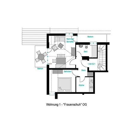 Apartment Fewo Frauenschuh *